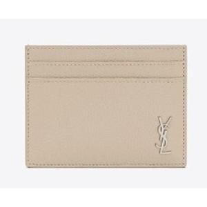 생로랑 카드지갑 607727DTI0E 9607 SEA SALT