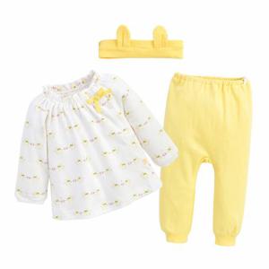 [모이몰른]유아 줄리양면 실내복 상하세트(+헤어밴드 세트) M221NNN33P