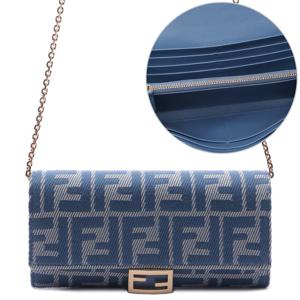 [펜디(잡화)]25SS 여성 바게트 체인 장지갑 (8M0365 AUNJ F1SKL 25S)