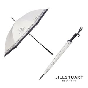 [질스튜어트] [쁘띠버니] 베이지 로고프린트 장우산 JAUM5E091I2