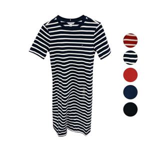 타미힐피거 여성 슬림핏 반팔 원피스 XW03988 XW03963