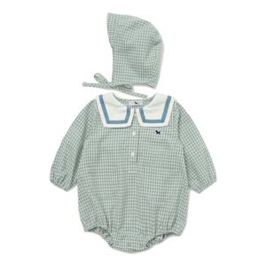 [블루독베이비]MN)빅카라체크바디수트 45A13-604-06