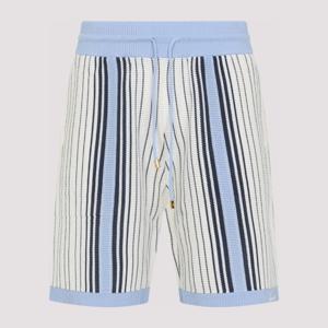 아미리 니트 스트라이프 드로우스트링 쇼츠 AMKNSH1048 ASHLEY