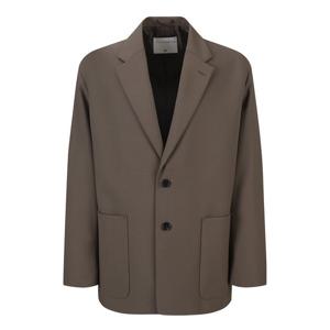 [지이크][품절임박] 25FW 특별전 트윌 오버핏 캐주얼 베이지 셋업자켓 PFE4901BEDN