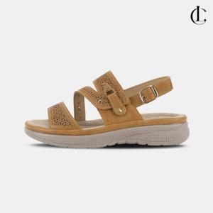 엘케이트 여성 여름샌들 가벼운 펀칭샌달 밴딩 바캉스슈즈 여름신발 LWS337