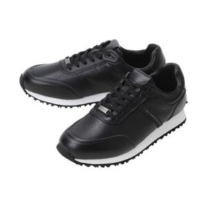 [세인트앤드류스]남성 사선 로고 라인 타공 논스파이크 골프화 (811E1SE201BK)