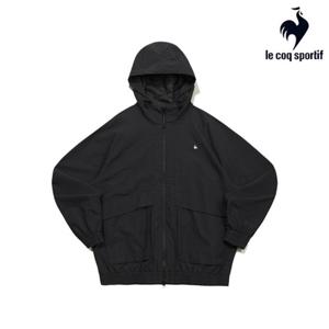 [르꼬끄] 남녀공용 유니 후드 루즈핏 안감 자켓 QQ323LJK93_BLK