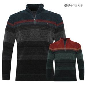 [페라어스]남성 그라 융털 반집업 골프셔츠 CTW3PT2172