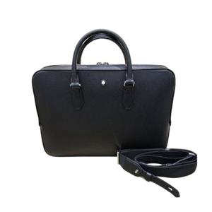 남성 몽블랑 사토리얼 씬 도큐먼트 케이스 블랙 130272