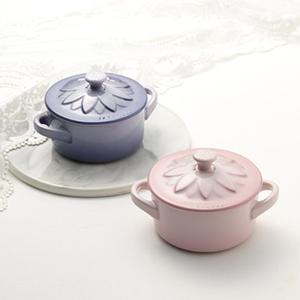 [르크루제] 썬플라워 미니 원형냄비 (색상선택)