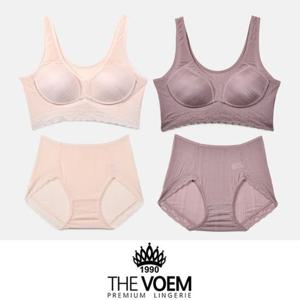 인견 노와이어 몰드 런닝형 브라팬티 0083cw