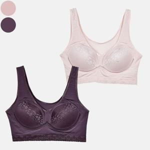 인견 플라워 풀컵 몰드 B컵 스포츠 브라 0804se