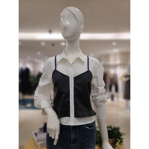 [포커스]MARIO포커스 뷔스티에 레더 블라우스  FF3I7BL01378