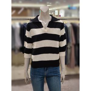 [트리아나]MARIO소고 카라넥포인트 스팽클티셔츠AK1TA12