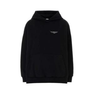 지방시 후드 티셔츠 BWJ04TP75N 001 Black