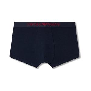 [엠포리오 아르마니 언더웨어]남성 로고 밴딩 솔리드 코튼 드로즈 팬티 (0815312044)