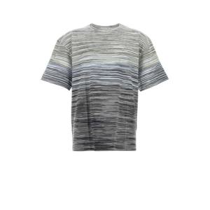 미소니 반팔 티셔츠 US24WL0ABJ00E5 SM9DE Stripped