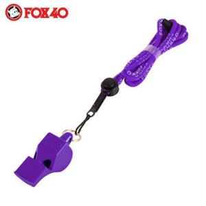 스포츠호각 퍼플 클래식 호루라기 줄포함 폭스 XH268 스포츠호루라기 호각 스포츠