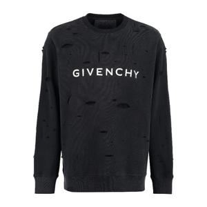 지방시 디스트레스 홀 로고 크루넥 맨투맨 BMJ0KE3Y9W 011