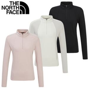 노스페이스 NT7LR82 여성 레귤러핏 기모 등산티셔츠 안디노 긴팔 집티