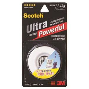 3M)스카치 초강력 다용도 폼 양면테이프 (다용도 평면용/UP115)