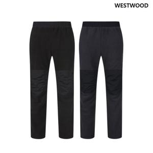 [웨스트우드] 남성 우븐 하이브리드 플리스 팬츠 (2컬러) WP4MTSP707