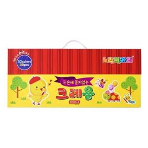 동아 크레용 52색 60본 노랑병아리 (1개)
