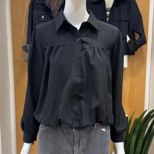 클리지 DP01 셔링 셔츠 블라우스 CP7WBL07