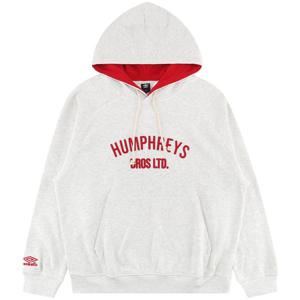 엄브로 HBL 로얄 컬리지 레터링 후드 티셔츠 UQ321CHD99OMG