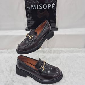 [미소페]By미소페 야성 골드 포인트 청키 로퍼 112HT439SD002 WI