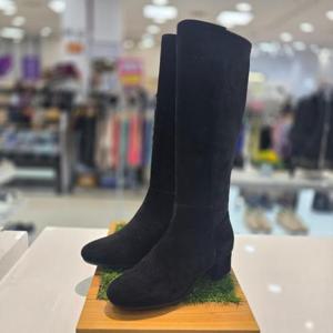 허시파피 세이브존04 여성스판블럭굽4.5cm스웨이드스판드레스롱부츠A 2DUS1EDFQQ615