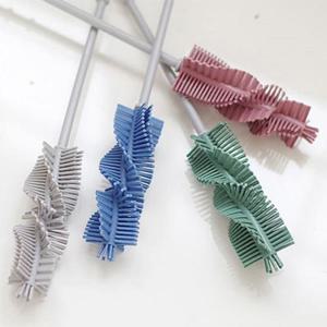 파스텔 실리콘 오일 병솔 그레이 1개 실리콘오일병솔 오일병솔 주방솔 세척솔 세척브러쉬 설거지브러쉬 병