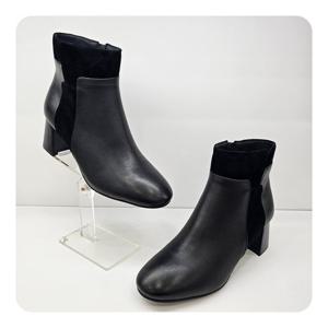 [탠디]미셸by탠디 여성 6cm 심플  앵글 부츠 WX25501-BK