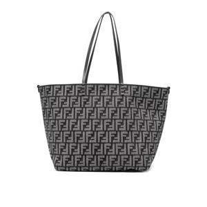 펜디 롤 데님 FF 자카드 라지 토트 백 8BH425AUT4