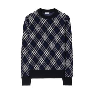버버리 체크 스웨터 8110614