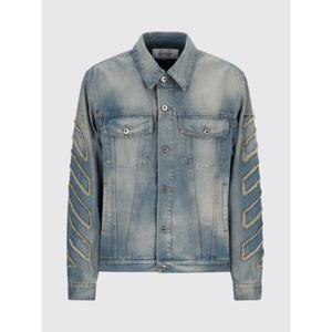 오프화이트 자켓 OMYE09BF25DEN001 4141 Blue