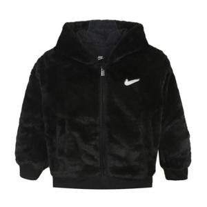 [나이키]나이키키즈자켓 KQF A234JK136P-BK 폭스퍼 자켓