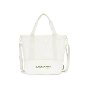 디스커버리크로스백 TQT DXTG3074N-IVS 메쉬 미니 토트 크로스백