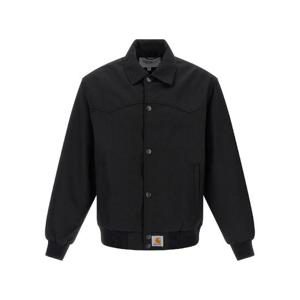 25FW 칼하트 블랙 Canvas 울 Blend Ray 자켓 I0356228901 TP565440003