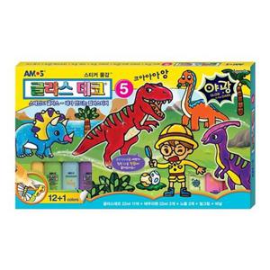 (아모스) 글라스데코 5번 야광 스티커 물감 글라스 아트 소모품