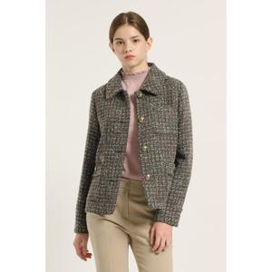 [비씨비지]스탠카라 아웃포켓 트위드 자켓 B5D9J113