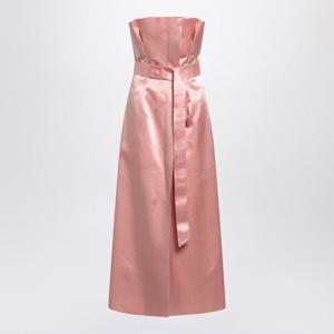 필로소피 벨티드 웨이스트 새틴 코르셋 원피스 04340723 0132