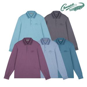 [크로커다일] 폴리 카치온 요꼬 카라 티셔츠 CDAA9TP3703