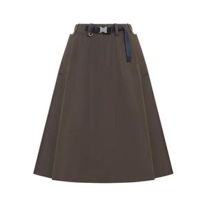 프라다 미디 스커트 21H025SOOO18UU F0334 GREEN
