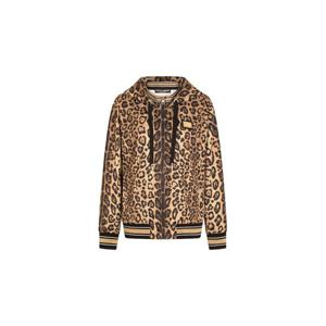 돌체앤가바나 레오파드 프린트 후드 집업 I9ABQWG7BPV