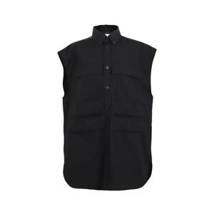 버버리 패널 디테일 슬리브리스 포플린 셔츠 8051897 A1189