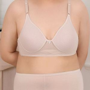 봉제 처리 메쉬몰드 노와이어 B컵 인견브라 빅사이즈