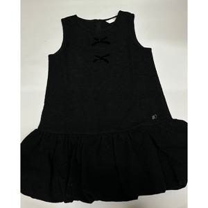 [로엠걸즈(아동)]블랙 리본 벌룬 원피스 RGOW25W7P