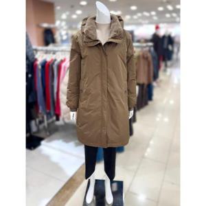 소고 세이브존01 밍크넥 토끼털 안감 구스 롱 패딩 점퍼 TL4FA01