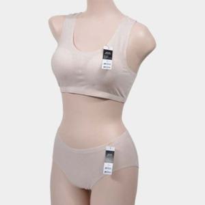 편한착용감 누디 A컵 스포츠 브라팬티세트 이너웨어